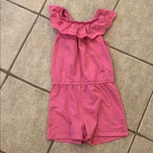 OshKosh Girls Romper Pink Size 7